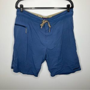 PATAGONIA Dusty Blue Board Shorts 36 Swim